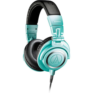 Audio Technica ATH-M50X Professional Monitor Headphones (Ice Blue)