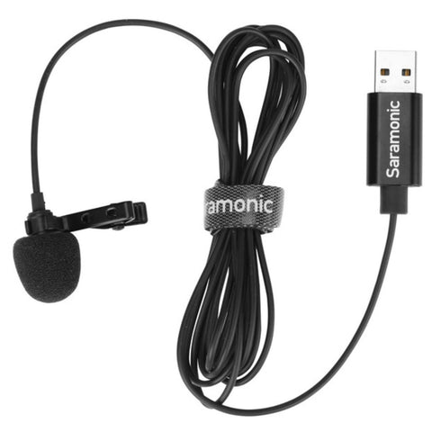 Saramonic SR-ULM10 USB Lavalier Micrphone (2m)